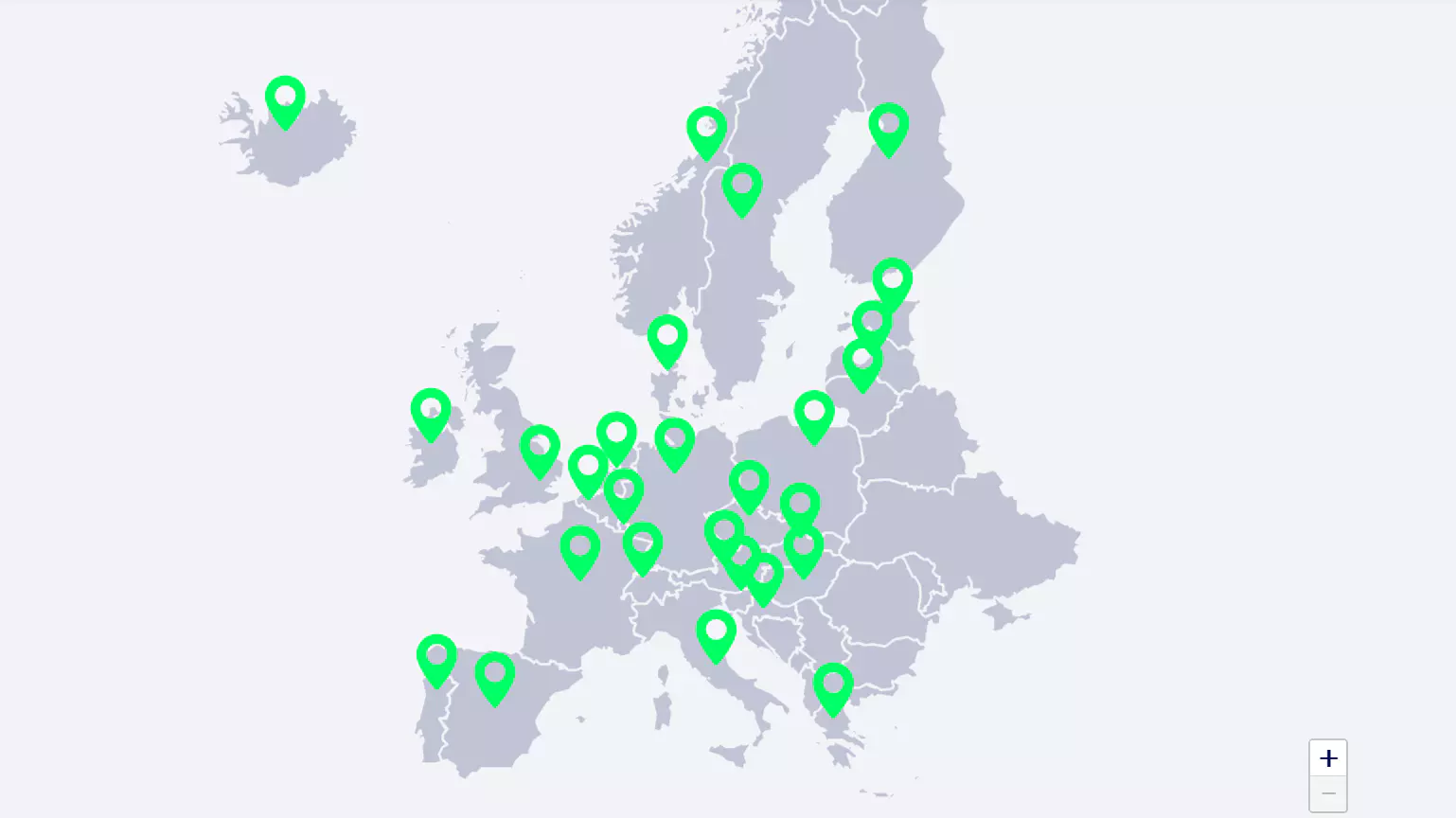 Die Europakarte der Digitalisierung