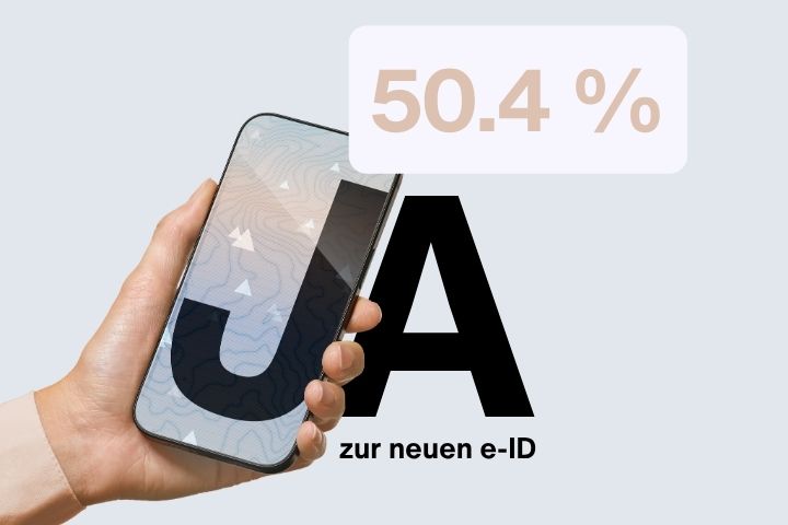 Stimmvolk nimmt e-ID-Vorlage an